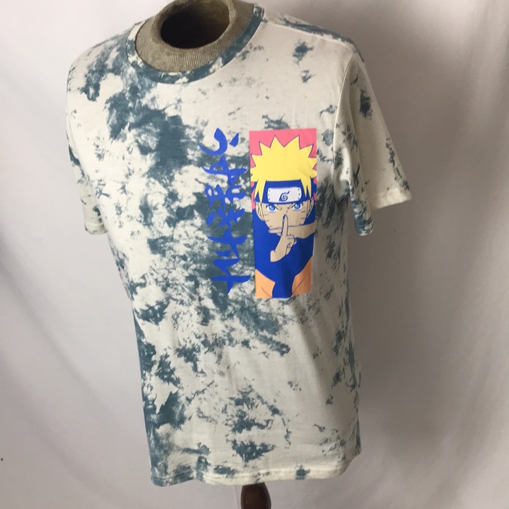 Naruto tie dye graphic t-shirt Sz M